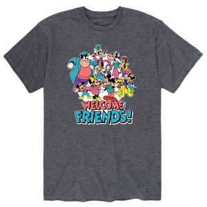 Men's - Disney - Welcome Friends Short Sleeve Graphic T-Shirt - 1 of 4