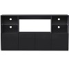 NicBex Modern TV Stand High Gloss TV Stand with LED Lights Media Console with Large Storage Cabinet for TVs up to 75 Inches - 2 of 4