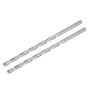 Unique Bargains High Speed Steel Extal Long Twist Jobber Drill Bits 2 Pcs - 1 of 3