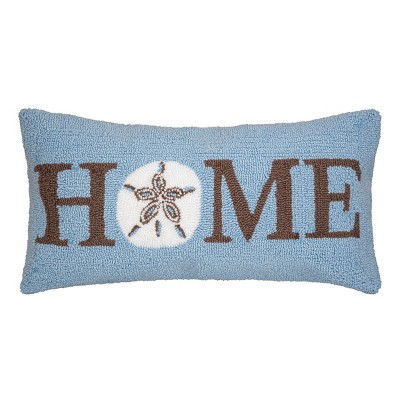 C&F Home 12" x 24" Sand Dollar Hooked Pillow