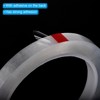 Unique Bargains Adhesive Versatile DIY Art Graphic Chart Thin Whiteboard Tape 5 Pcs - 4 of 4