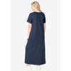 Woman Within Plus Size Perfect Short-Sleeve Scoopneck Maxi Tee Dress - 3 of 4