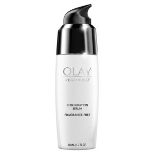 Olay Regenerist Regenerating Serum, Fragrance-Free Light Gel Face Moisturizer - 1.7 fl oz - 1 of 4