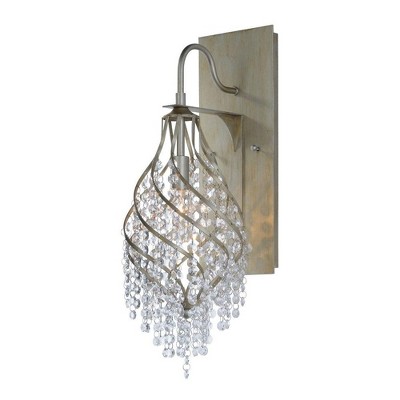 Maxim Lighting Twirl 1 - Light Wall Light in  Golden Silver