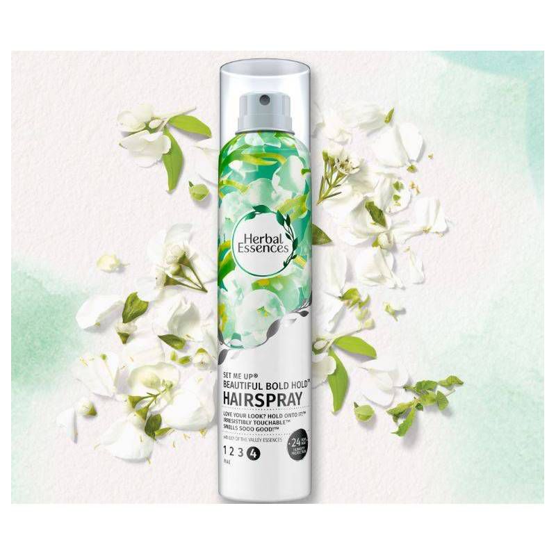 Herbal Essences Set Me Up Paraben Free Bold Hold Hair Spray with Lily of the Valley Essences - 8 fl oz, 3 of 4