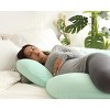 PharMeDoc Pregnancy Pillows C-Shape Full Body Maternity Pillow, Jersey Cover - 4 of 4