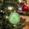 Unique Bargains Plastic Party Wedding Christmas Box Packed Hanging Ornament Balls 2.4" 24 Pcs - 4 of 4