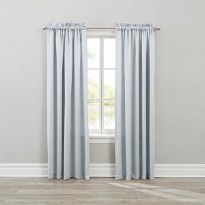 BrylaneHome BH Studio Room-Darkening Rod-Pocket Panel - 1 of 4