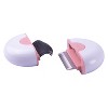 Pet Life LYNX 2-in-1 Travel Connecting Grooming Pet Comb and Deshedder, LG, Brown - 2 of 4