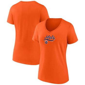 MLB New York Mets Women's V-Neck Core T-Shirt