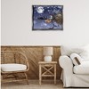 Stupell Industries Joyriding Cats on Broom Black Framed Floater Canvas Wall Art - 2 of 4
