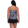 Trimshaper Women's Hank Handkerchief Tankini Swimsuit Top - 3 of 3