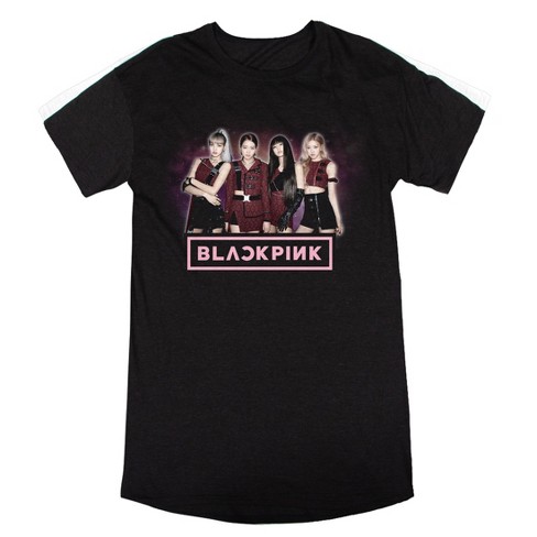 Tee shirt 2024 black pink