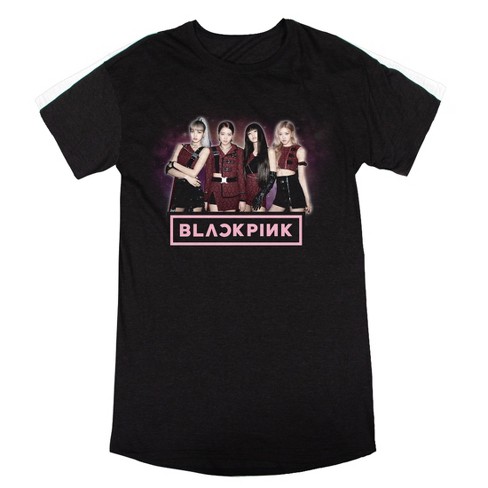 Blackpink Girl Group Members Women's Charcoal Heather T-shirt