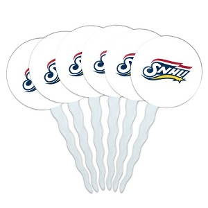 Southern New Hampshire University Primary Logo Cupcake Picks Toppers Decoration Set of 6 - 1 of 4
