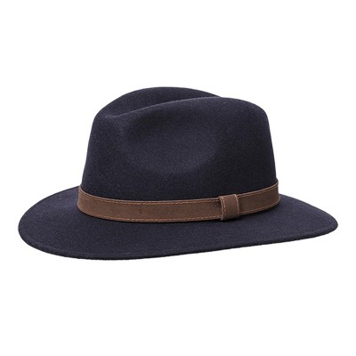 Wigens Men's Formal Wool Bosco Fedora Hat