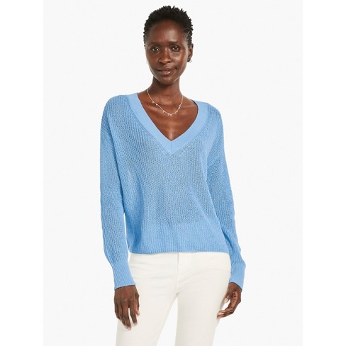 Nic + Zoe Shorty V Summer Sweater - Zephyr, Pp : Target
