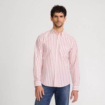 Lands' End Men's Traditional Fit Essential Lightweight Poplin Shirt