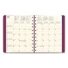 Soft Touch 17-Month Planner, 10.88 x 8.5, Fuchsia Cover, 17-Month: Aug 2025 to Dec 2026 - 3 of 4