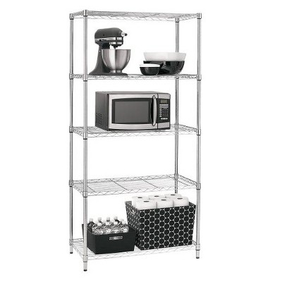 Room essentials 5 tier shelving sales unit