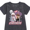 - LOL Surprise! - Winter Dolls Graphic Short Sleeve Fleece Dress - 2 of 3