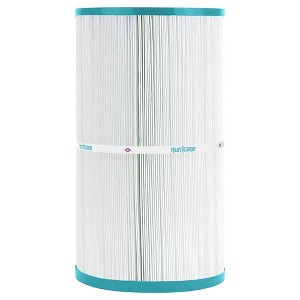 Hurricane Filters Replacement Spa Filter Cartridge for PJW-50, Unicel C-5300, Filbur FC-1320, Hot Tub Front Load, and Whirlpool 50, White - 1 of 4