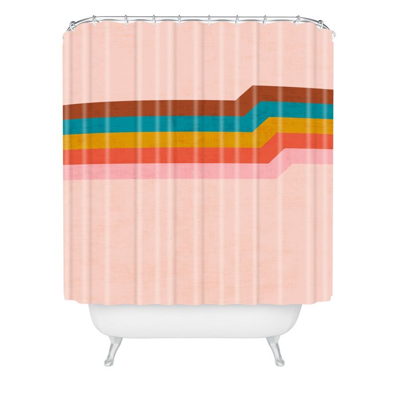 Holli Zollinger Aazura Shower Curtain Pink - Deny Designs, 1 of 6