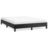 Bed Frame Black Faux leather, plywood, engineered wood Queen - 2 of 4