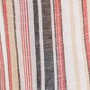 Collections Etc Striped Cuffed Hem Pull-On Elasticized Waist Capris - 4 of 4