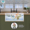 24 in. White Kitchen Sink Fireclay Drop-in /Undermount Kitchen Sink Single Bowl Small Farm Sink Deep Modern Style - 4 of 4