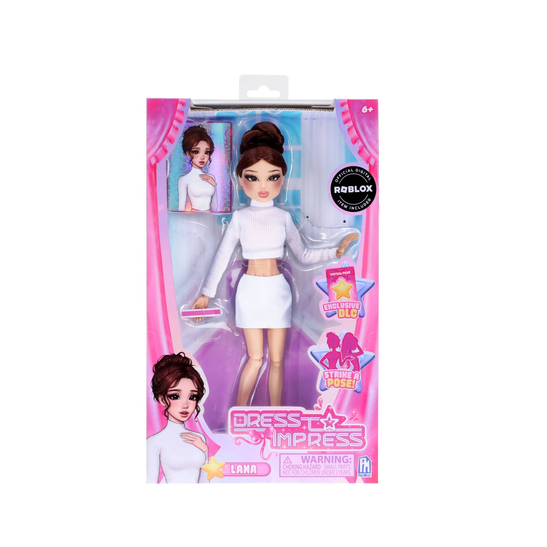Dress To Impress Fashion Dall Lana: Creativity-Focused Fashion Doll with Accessories & Stand