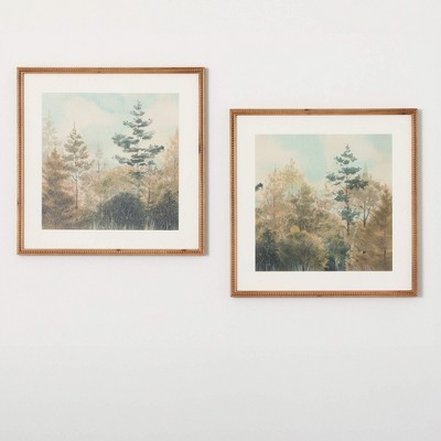 Sullivans Nature Wall Decor Set of 2 24.25"H, Multicolor