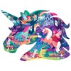 Jr Jigsaw 100-Piece Jigsaw Puzzle Magical Unicorn Forest Puzzle & Coloring Book - image 2 of 4