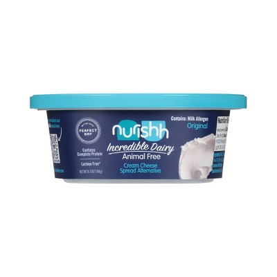 Nurishh Incredible Animal Free Original Cream Cheese Spread Alternative - 6.5oz