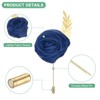 Unique Bargains Wedding Rose Men Suit Boutonnieres Lapel Pins 6 Pcs - 2 of 4