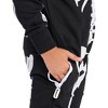 Tipsy Elves Kids Halloween Skeleton Costume - Comfy Easy Youth Jumpsuit - Front and Back Print with Zip Up Mask - 4 of 4