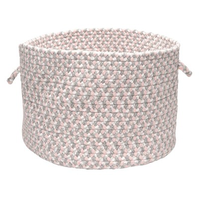 Colonial Mills  Sidney Nursery Hamper - Petal Grey 16"x16"x20"