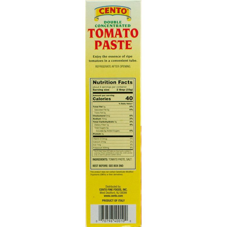 Cento Tomato Paste Tube - 4.56oz, 2 of 3