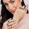 SOHI Women Silver Coloured Rings - 3 of 3