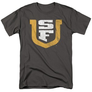 Men's University of San Francisco Official Distressed Primary Logo T-Shirt - 1 of 4