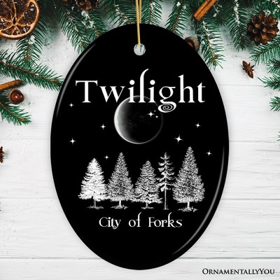 Twilight City of Forks Ornament, Teenage Girl Christmas Gift| OrnamentallyYou