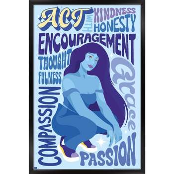 Trends International Boss Beauties - Blue Framed Wall Poster Prints