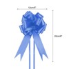 Unique Bargains Large Pull Bow Bright Elegant Gift Wrapping Bows for Wedding 20 Pcs - 2 of 4