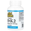 Natural Factors Vitamin D3 & K2, 25 mcg (1,000 IU) & 120 mcg, 60 Softgels - 3 of 3