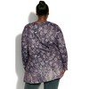 Avenue Women's Plus Size Evie Top - 3 of 4