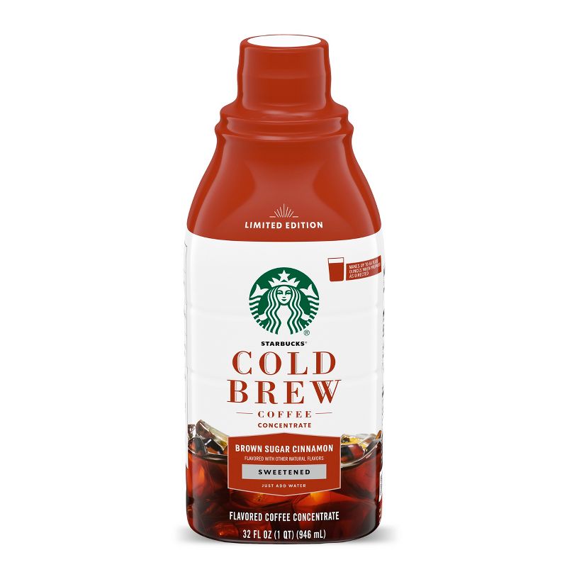 Starbucks Brown Sugar Cinnamon &#8211; Cold Brew Concentrate - 32oz, 1 of 9