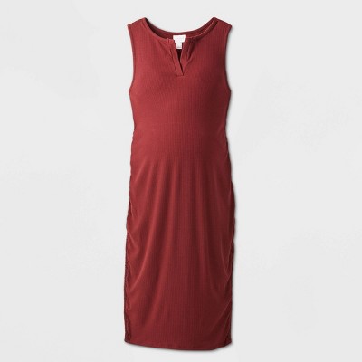 maroon tshirt dress