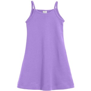 City Threads USA-Made Cotton Girls Soft Camisole Dress - 1 of 4