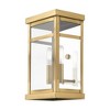 Livex Lighting Hopewell 2 - Light Wall Light in  Antique Brass - 3 of 4