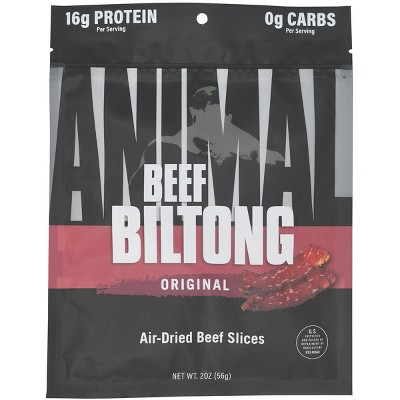 Universal Nutrition 2 oz. Animal Beef Biltong High Protein Meat Snack